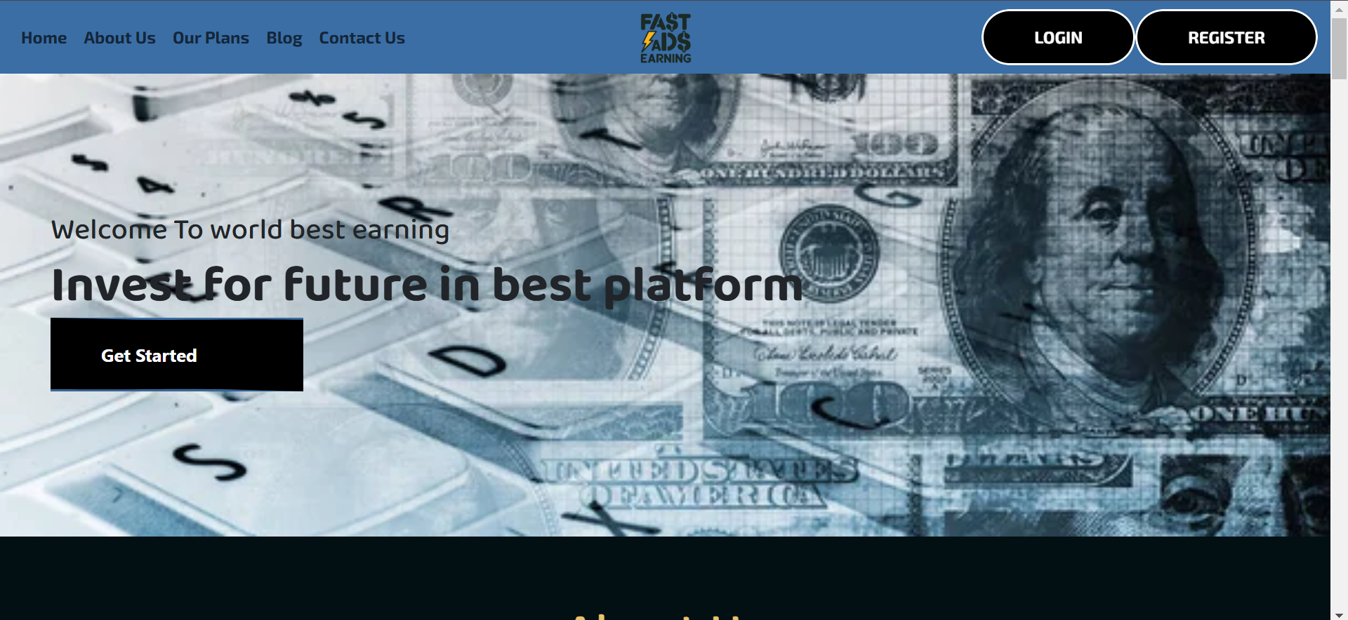 Earning Website Porject